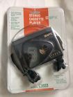 C3033 047323303302 Gpx Cassette Tape Player Personal Stereo Headphones New