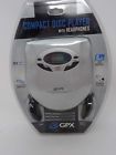 047323384905 Gpx Compact Disc Player With Stereo Headphones New