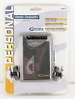 058465709181 Curtis Vintage Personal Radio Cassette Player Black Headphones