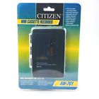 Aw-701 088476007013 Citizen Mini Cassette Recorder