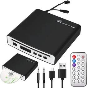 Flwlkeji-003 100%pure Updated New Version External Universal Car Cd Player Vehicle Port