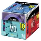10mdw74e Sony Color Collection Mini Discs Minute Discontinued By 027242570276
