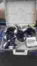 1218av Califone Lot Of 8 2924av P Headphones Volume Box And Carry Case