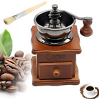 190835817031 Team Vintage Style Wooden Coffee Grinder Manual Hand