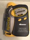 2063 Memorex All Weather Sports Portable Cassette Player With Torch Light