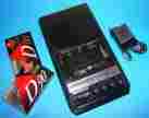 3-5009c Ge Vintage Slim Cassette Recorder Player Bundle Tested