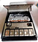 3-5105 Ge Neral Electric Tape Player Recorder Black Silver Vinta Cassette