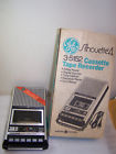 3-5152 Ge Vinta Neral Electric Portable Cassette Recorder Player Nib