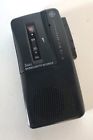 3-5371a Ge Neral Electric Microcassette Recorder Black Mic