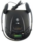 3-700ba Ge Neral Electric Cd Player With Headphones Fanny Pack Case