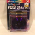 3202-4705 Memorex Cool Colors Pocket Pack New In Sealed 034707047051