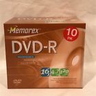 3202-5634 Memorex Dvd-r 10 Pack 034707056343