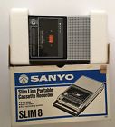 37520747 Sanyo Slim Line Cassette Recorder Player New Vintage