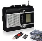 4336302497 Digitnow Portable Radio Cassette Player Recorder Tape To Converter With