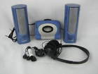 603305438242 Dss Speaker Set And Headphones Working Portable Cassette