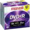 639005 634035 634024 Maxell 4.7gb Dvd Rs 10 Pk 025215625817