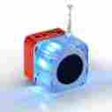 77795 Ini Portable Mp3 4 Player Micro Sd Tf Usb Disk Speaker Build-in Fm Radio Red 785696077795