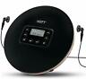 786118117631 Deefec Rechargeable Bluetooth Portable Cd Player Lithium Battery