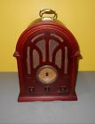 C17h1435 840102 Living Solutions Wood Cassette Player Radio Retro Look
