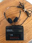Ac2103 Emerson Portable Stereo Cassette Player Bass Boost And Headphones