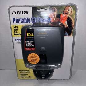 Xp-260 Aiwa 018818015468 Vintage 1997 Portable Cd Player Factory Sealed Grade A Rare