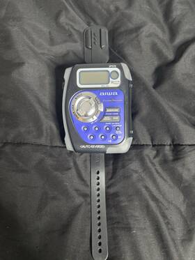 Aiwa Hs-sp990 Cross Trainer Sport Radio Cassette Player Hs-sp590 Tested Working