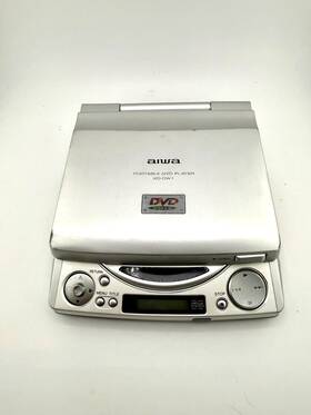 Aiwa Xd-dw1 Portable Cd-dvr Player For Parts Accessories And Case Only