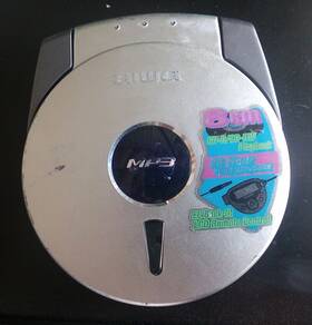Xp-zc3 Aiwa 8mm Cd Player Mp3 Cd-r Cd-rw 2002 Untested As Is