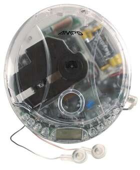 5116101099 Ampd Ampftd Personal Cd Player With Am/fm Radio Clear