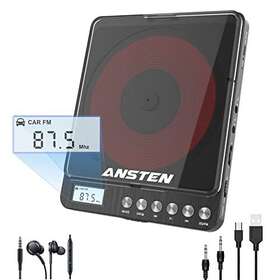 Ansten 673143964838 Cd Player Portableportable With Builtin Speakersrechargeable