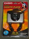 As-32 Casio Stereo Cassette Player With Bass Boost Bbs