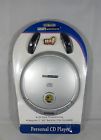 1029 Atc Living Solutions Silve Track Music Personal Cd Player