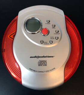 Audio Solutions C17h1549 Portable Cd Player Model - Works Great
