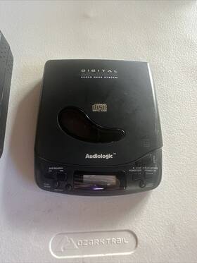 Cd114r0 Audiophase Rechargeable Super Bass Portable Cd Player Tested Working