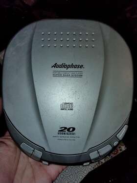 Cd157r20 Audiophase Vintage 1998 Cd Player Model 20 Second Anti-shock Protection