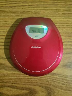 Cdm450r Audiophase Portable Cd Player Skip Free 2003