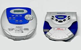 Dm8004 Audiophase Lot Of 2 - Portable Cd Player With Bass Boost And Anti-skip