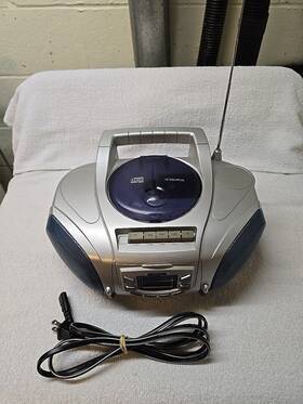 Cd1793 Audiovox Portable Cd Player Model Tested Works Well And Sounds Great