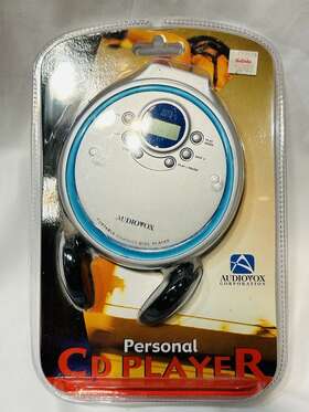 Ce-101c Audiovox Personal Cd Player Portable With Headphones Model Ce101c
