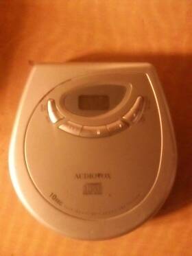 Ce122 Audiovox Vintage Portable Cd Player