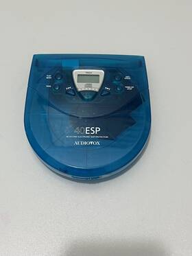 Audiovox Ce145b Vtg 40 Second Anti Shock Cd Player Compact Disc 40esp Tested