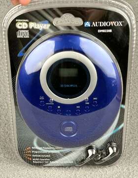 Dm8220b Audiovox Portable Personal Cd Player Walkman Discman