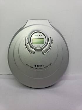 Dm8701-45k Audiovox Portable Cd Player 45 Sec Skip Anti-shock Works/looks Great