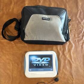 Audiovox Pvs6360 Portable Dvd/cd Player Rechargeable Battery 2007 Carrying Case