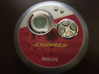 Ax3312-07 Philips Portable Personal Cd Player Jogproof Silver Tested Working