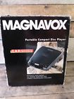 6812 Az Magnavox Portable Cd Player Car Kit Tape Headphones