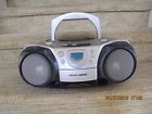 Az2000 17 Philips Antique Magnavox Boombox Am Fm Radio Cd Cassette Tape Recorder