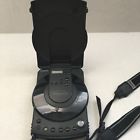 Az6897-17 Magnavox Digital Portable Cd Player Walkman Radio Clock With Case