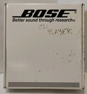 034144 Bose Rare 2003 Portable Cd Player Mp-1 With Box Owners Manual And Batteries