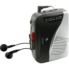 Cas335b Gpx Stereo Am Fm Radio Cassette Player W Recorder Portable Walkman New 047323153358